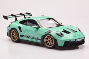 Porsche 911 992 GT3 RS Mint Verde Norev 1:18 187362 Metal - imagen 6 de 8