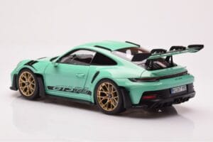Porsche 911 992 GT3 RS Mint Verde Norev 1:18 187362 Metal - imagen 7 de 8