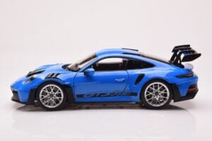 Porsche 911 992 GT3 RS Sharkblue Norev 1:18 187358 Metal - imagen 4 de 8