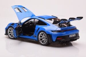 Porsche 911 992 GT3 RS Sharkblue Norev 1:18 187358 Metal - imagen 5 de 8