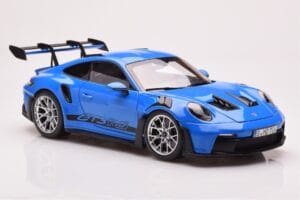 Porsche 911 992 GT3 RS Sharkblue Norev 1:18 187358 Metal - imagen 6 de 8