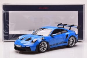 Porsche 911 992 GT3 RS Sharkblue Norev 1:18 187358 Metal - imagen 8 de 8