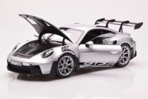 Porsche 911 992 GT3 RS Plata Metálico Norev 1:18 187357 Metal - imagen 2 de 8