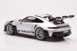 Porsche 911 992 GT3 RS Plata Metálico Norev 1:18 187357 Metal - imagen 7 de 8