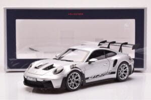 Porsche 911 992 GT3 RS Plata Metálico Norev 1:18 187357 Metal - imagen 8 de 8