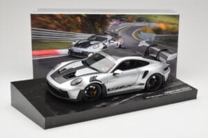 Porsche 911 992 GT3 RS Plata Weissach Package Minichamps 1:18 110062020 Metal - imagen 8 de 8