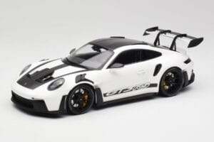 Porsche 911 992 GT3 RS Blanco & Llantas Negras Minichamps 1:18 155062230 Metal