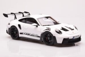 Porsche 911 992 GT3 RS Blanco Norev 1:18 187361 Metal - imagen 6 de 8