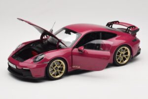 Porsche 911 992 GT3 Ruby Star Neo Norev 1:18 187381 Metal - imagen 2 de 8