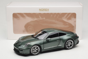 Porsche 911 992 S/T Malachite Green Metallic Norev 1:18 187472 Metal - imagen 8 de 8