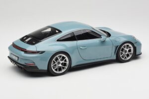 Porsche 911 992 S/T Meissen Blue Norev 1:18 187470 Metal - imagen 3 de 8