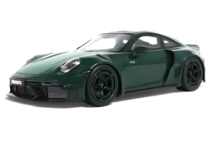 Porsche 911 992 Turbo S Brabus 900 Rocket R Mean Green GT Spirit 1:18 GT959 Resina