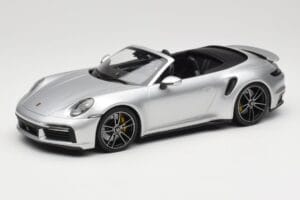 Porsche 911 992 Turbo S Descapotable Plata Minichamps 1:18 155069082 Metal