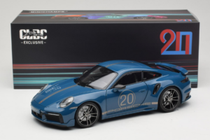 Porsche 911 992 Turbo S Coupe Sport Design Azul Minichamps 1:18 113069073 Metal - imagen 8 de 8