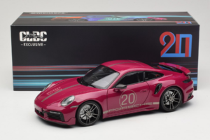 Porsche 911 992 Turbo S Coupe Sport Design Rojo Minichamps 1:18 113069075 Metal - imagen 8 de 8