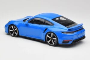 Porsche 911 992 Turbo S Gentian Azul Minichamps 1:18 155069074 Metal - imagen 5 de 6