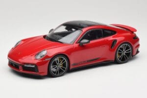 Porsche 911 992 Turbo S Rojo Minichamps 1:18 155069070 Metal