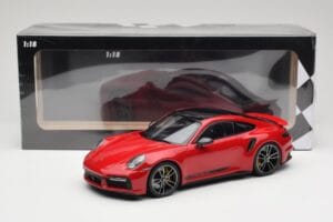 Porsche 911 992 Turbo S Rojo Minichamps 1:18 155069070 Metal - imagen 6 de 6