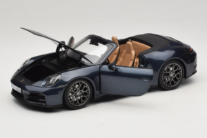 Porsche 911 992.2 Carrera Descapotable Yachting Blue Norev 1:18 187180 Metal - imagen 2 de 8