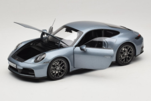 Porsche 911 992.2 Carrera Polar Silver Metallic Norev 1:18 187170 Metal - imagen 2 de 8