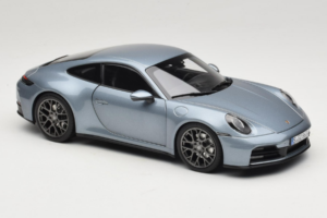 Porsche 911 992.2 Carrera Polar Silver Metallic Norev 1:18 187170 Metal - imagen 6 de 8