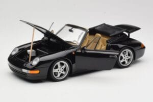 Porsche 911 993 Descapotable Negro UT Models 1:18 27806-U1 Metal - imagen 2 de 8