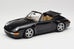 Porsche 911 993 Descapotable Negro UT Models 1:18 27806-U1 Metal