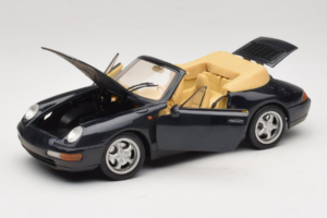 Porsche 911 993 Descapotable Azul Oscuro Tchibo 1:18 46619 Metal - imagen 2 de 8