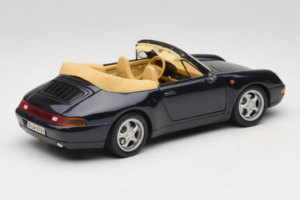 Porsche 911 993 Descapotable Azul Oscuro Tchibo 1:18 46619 Metal - imagen 3 de 8