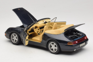 Porsche 911 993 Descapotable Azul Oscuro Tchibo 1:18 46619 Metal - imagen 5 de 8