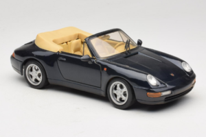 Porsche 911 993 Descapotable Azul Oscuro Tchibo 1:18 46619 Metal - imagen 6 de 8