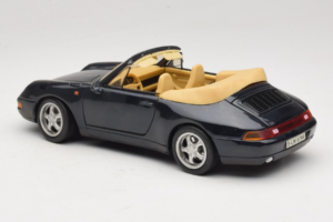 Porsche 911 993 Descapotable Azul Oscuro Tchibo 1:18 46619 Metal - imagen 7 de 8