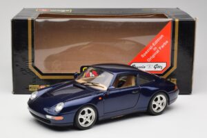 Porsche 911 993 Carrera Cup Azul Braccio & Gotz 1993 Bburago 1:18 3060-M1 Metal - imagen 8 de 8
