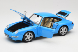 Porsche 911 993 Carrera Blue Metallic AUTOart 1:18 78133 Metal - imagen 2 de 8
