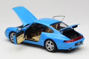 Porsche 911 993 Carrera Blue Metallic AUTOart 1:18 78133 Metal - imagen 5 de 8