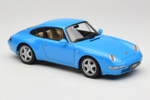 Porsche 911 993 Carrera Blue Metallic AUTOart 1:18 78133 Metal - imagen 6 de 8