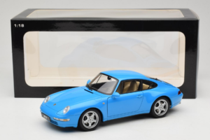 Porsche 911 993 Carrera Blue Metallic AUTOart 1:18 78133 Metal - imagen 8 de 8