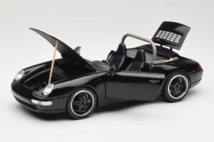 Porsche 911 993 Carrera Descapotable Negro Bburago 1:18 3090-M1 Metal - imagen 2 de 8
