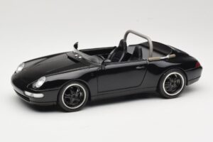 Porsche 911 993 Carrera Descapotable Negro Bburago 1:18 3090-M1 Metal