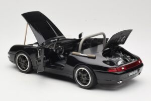 Porsche 911 993 Carrera Descapotable Negro Bburago 1:18 3090-M1 Metal - imagen 5 de 8
