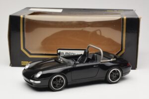 Porsche 911 993 Carrera Descapotable Negro Bburago 1:18 3090-M1 Metal - imagen 8 de 8