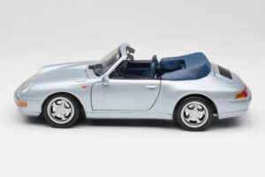 Porsche 911 993 Carrera Descapotable Plata Maisto 1:18 100299-M1 Metal - imagen 4 de 8