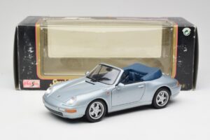 Porsche 911 993 Carrera Descapotable Plata Maisto 1:18 100299-M1 Metal - imagen 8 de 8
