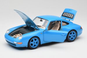 Porsche 911 993 Carrera Azul Bburago 1:18 3060 Metal - imagen 2 de 8