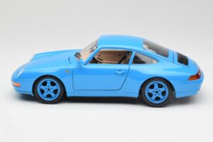 Porsche 911 993 Carrera Azul Bburago 1:18 3060 Metal - imagen 4 de 8