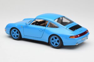 Porsche 911 993 Carrera Azul Bburago 1:18 3060 Metal - imagen 7 de 8