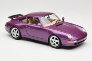 Porsche 911 993 Carrera Morado Bburago 1:18 3060-M2 Metal - imagen 6 de 8