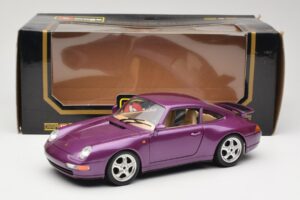 Porsche 911 993 Carrera Morado Bburago 1:18 3060-M2 Metal - imagen 8 de 8