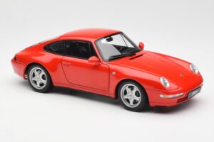 Porsche 911 993 Carrera Rojo AUTOart 1:18 78132 Metal - imagen 6 de 8