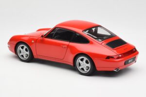 Porsche 911 993 Carrera Rojo AUTOart 1:18 78132 Metal - imagen 7 de 8